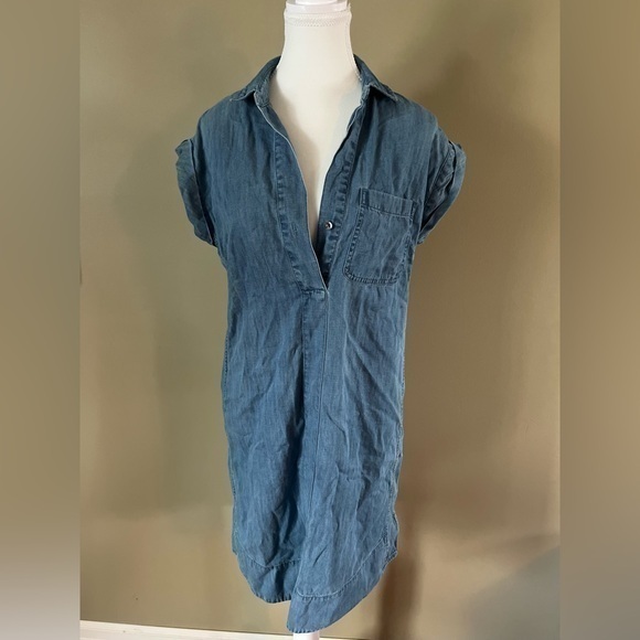 J. Crew Denim Dress - Picture 1 of 3
